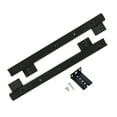 thumbnail image 2 of Large Keyboard Tray Slide-out Stand with Steel Ball Bearings for Office Black, 2 of 9