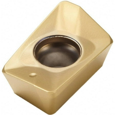 

Seco XOMX120408 M12 Grade MP3000 Carbide Milling Insert TiAlN Finish 0.163 Thick 0.031 Corner Radius