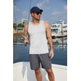 thumbnail image 3 of COOFANDY Men's Workout Tank Tops UPF 97+ Sleeveless Gym Muscle Shirts Quick Dry Bodybuilding Tanks for Swim Beach, 3 of 6