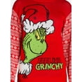 thumbnail image 4 of Dr. Seuss Women’s Grinch Pullover Sweater, Midweight, Sizes XXS-XXL, 4 of 5
