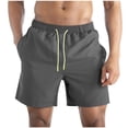 thumbnail image 2 of Goodtrade8 Mens Dry Fit Athletic Shorts Running Stretch Short Pants Pockets Sport,Breathable Elastic Waist Hombre Shorts for Men Drawstring,Size 27, 2 of 4