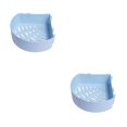 thumbnail image 1 of kurtrusly Multifunctional Hanging Shower Organiser – Rust-Proof And Stackable Storage Easy-to-Clean Shower Organiser No Drilling round blue 2Set, 1 of 6