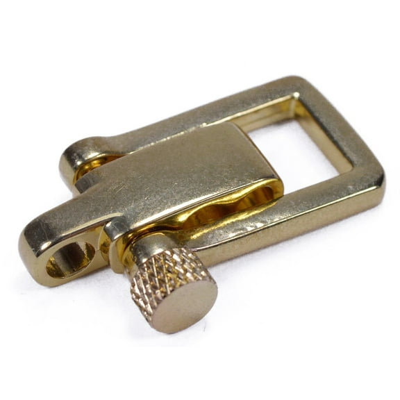 Gold Mini Adjustable Shackle - 50 pack - Great for Paracord Crafts