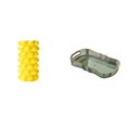 thumbnail image 1 of Jarrón de flores de , adorno de mesa, jarrón geométrico, bandeja de almacenamiento, bandeja rectangular para servir con forma elegante, adecu, 1 of 8