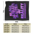 thumbnail image 3 of Black Sabbath Master Of Reality Flannel Blanket Stylish Cover Quilt One Napping Blanket Four Seasons Winter Quilt Antimicrobial Odor Control Cooling Quilt Lightweight And Anti-Static Unisex 40"X30", 3 of 5
