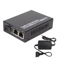 thumbnail image 2 of Fiber Transceiver, Gigabit SFP To RJ45 Fiber Media Converter, Compatible With 10/100/1000 Base T Ethernet Connections, Tx1310nm, 1 Optical Port, 2 Electrical Ports, 2 of 8