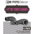 thumbnail image 3 of DECOR 90DSTREET ELBOW2PK, 3 of 6