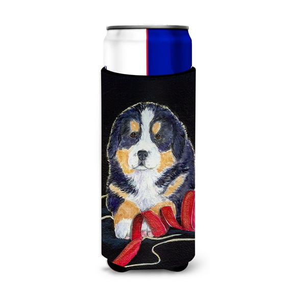 Caroline's Treasures SS8569MUK Bernese Mountain Dog Ultra Hugger for slim cans, Slim Can, multicolor
