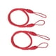 thumbnail image 1 of Alzapaños Zulema para cortinas de cuerda rojo 1 par para interiores y exteriores, 1 of 6
