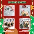 thumbnail image 4 of Resealable Christmas Ziplock Bags,50Pcs Clear Christmas Treat Cookie Bags with Handles for Xmas Holiday Party Candy Small Gift Wrapping Supplies Decor, 4 of 6