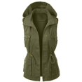thumbnail image 1 of LSLJS Mode Gilet Sans Manches pour Femmes avec Poches, Veste Cardigan Décontractée Polyvalente, Gilets d'Extérieur pour Femmes, 1 of 3