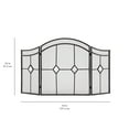 thumbnail image 3 of Pleasant Hearth FA328S Arched Diamond Fireplace Screen, 3 of 3