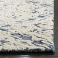 thumbnail image 3 of SAFAVIEH Blossom Githa Damask Wool Area Rug, Blue/Ivory, 8' x 10', 3 of 7