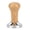 Wood Color Thread Base, variant on Yajisi 58mm Flat Base Espresso Coffee Tamper, Solid Wood Handle & Stainless Steel Press Hammer for Baristas, 2.3 in / 58 mm, Wood Color