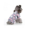 thumbnail image 4 of Pet Dog Pajamas Clothes Puppy Bear Jumpsuit 100% Cotton Dog Pet Sleepingwear, 4 of 8