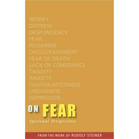 On Fear: Spiritual Perspectives, (Paperback)