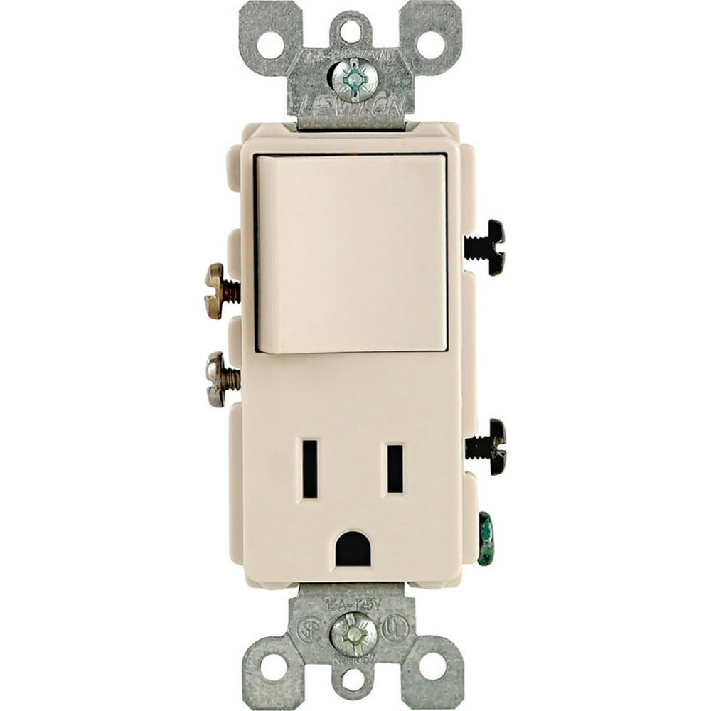 DECORA COMBO SWITCH/REC