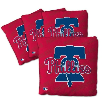 MLB Philadelphia Phillies Cornhole Bags - 4PK - Red