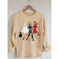 thumbnail image 3 of Sudadera Con Estampado De Halloween, Sudadera Informal De Manga Larga Con Cuello Redondo Para Otoño E Invierno, Ropa De Mujer, 3 of 4
