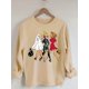 thumbnail image 3 of Sudadera Con Estampado De Halloween, Sudadera Informal De Manga Larga Con Cuello Redondo Para Otoño E Invierno, Ropa De Mujer, 3 of 4
