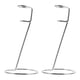 thumbnail image 1 of EeaseMX 2 soportes de acero inoxidable para batidor de leche, para el hogar (plateados), 1 of 7