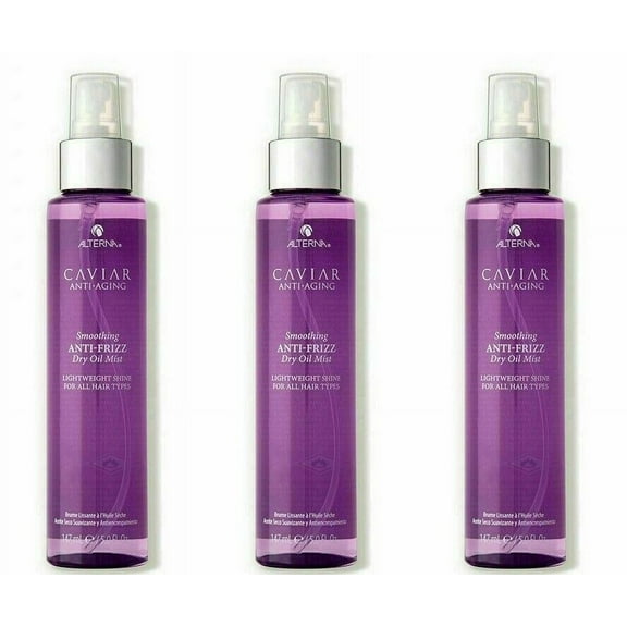 Alterna Caviar Anti-Aging Multiplying Volume Styling Mist, 5 Ounce | For Fine, Thin Hair | Light Hold | Sulfate Free , 5 Fl Oz (Pack of 3)