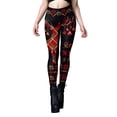 thumbnail image 1 of NADANBAO-mallas con estampado de tiras para mujer, pantalones sexys para fiesta y vacaciones, elásticos, para entrenamiento, regalos de navidad, 1 of 5