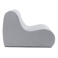 thumbnail image 5 of Jaxx Midtown Large Classroom Soft Foam Chair - Premium Vinyl Cover, Submarine Grey, 5 of 6