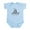 Sky Blue, variant on CafePress - Nobody's Treading On You Sweetie Body Suit - Baby Light Bodysuit, Size Newborn - 24 Months