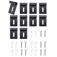 thumbnail image 1 of 10Pcs Metal Mirror Clips Wide Channel Mirror Hanger Clip Kit, 1 of 5