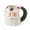Santa & Nutcracker, variant on Spode 19.3 oz Christmas Tree Toby Mug Set - Lead-Free, Santa & Snowman - Cheerful Santa & Snowman Shapes with Sculpted Holiday Details - 6.2" Toby Mugs with Festive Handles for Cozy Christmas Sips