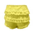 thumbnail image 5 of Bloomer Shorts for Women Summer Casual Cute Ruffle Pumpkin Pants Boyshorts Layered Y2k Mini Shorts, 5 of 6