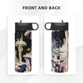 thumbnail image 3 of Yiaed Cute Mushroom Landscape Print Water Bottle with Straw Lid, Stainless Steel Double Wall Insulated Water Bottle | Leak-Proof and Spill-Proof Water Bottle, 3 of 8