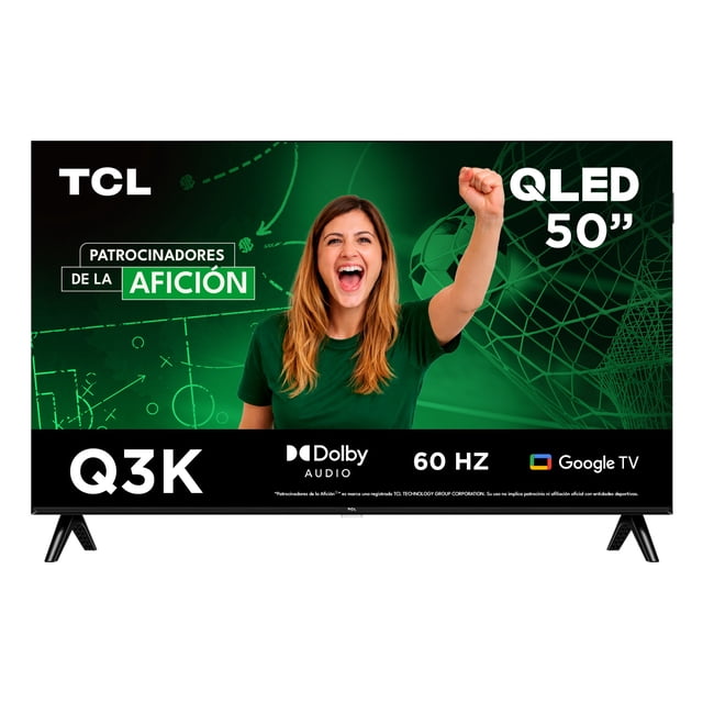 TV TCL Pantalla 50 Pulgadas FHD QLED Smart Android TV 50Q3K