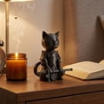 thumbnail image 4 of Warrior Cat Statue, 3D Printed Samurai Cat Sculpture Whimsical Desk Animal Ornament for Living Room Table Shelf Decor Gift for Cat Lovers Collectors, 4 of 8