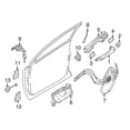 thumbnail image 2 of New Genuine Nissan Bracket-Outside Handle,Rh 80610DF30A / 80610-DF30A OEM, 2 of 10