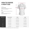 thumbnail image 4 of Yiaed Poodle Dog Print Women's T Shirt V-Neck Short Sleeve Shirt Casual Breathable Tee Summer Tops-Medium, 4 of 5