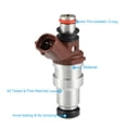thumbnail image 2 of 4uds 23250-75050 23209-75050 Combustible Inyector Boquilla Reemplazo, 2 of 8