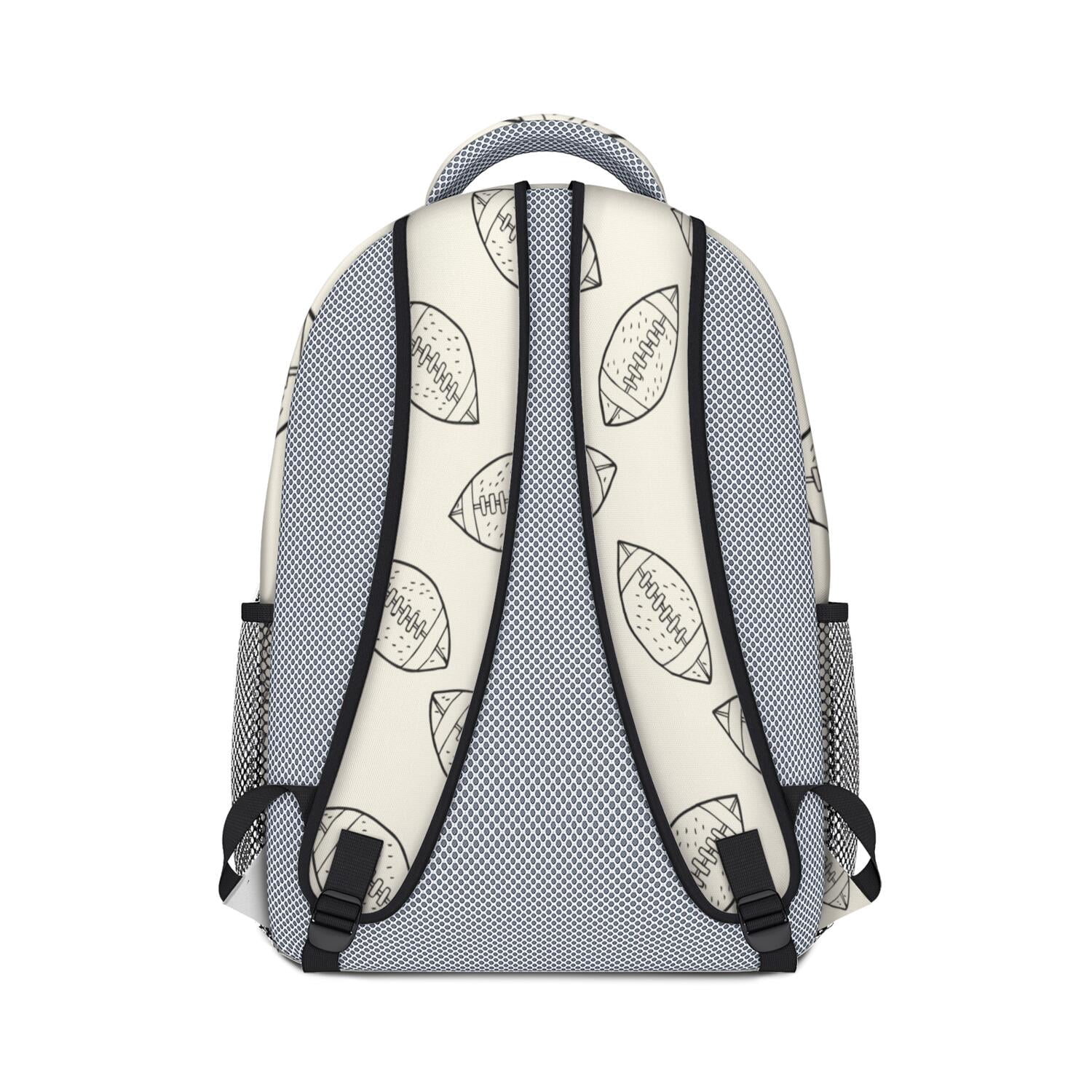 Team Spirit Waterproof Backpack - Ergonomic Student Backpack for Baseball, Football, Soccer Fans - Breathable & Durable Design for Teens