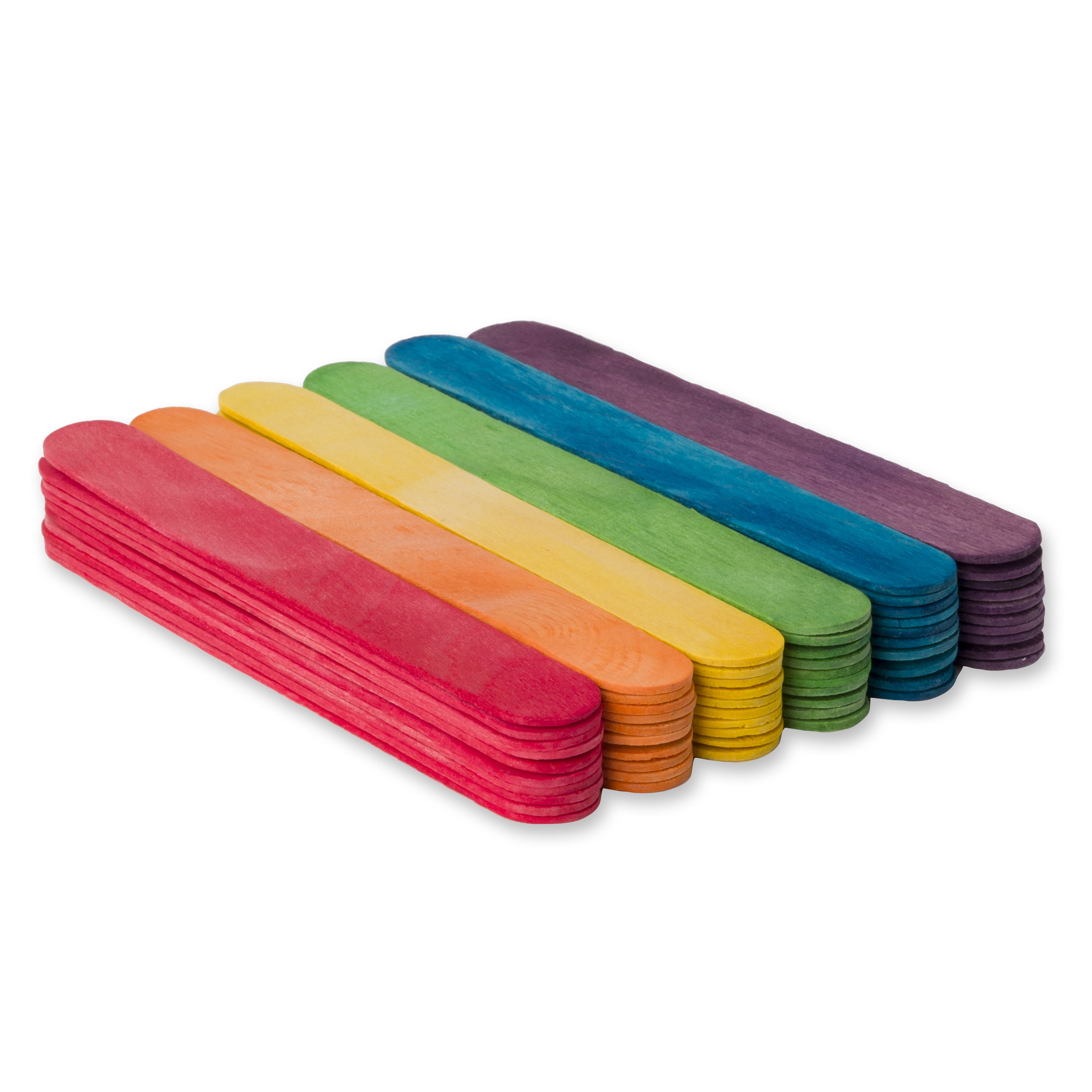 12 Packs: 60 ct. (720 total) 6" Multicolor Wood Craft Sticks by Creatology