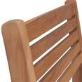 thumbnail image 5 of vidaXL 1/2/4/6/8x Solid Wood Teak Stackable Patio Chair Garden Lounge Seat, 5 of 27