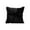 Black, variant on Set of 2 Faux Fur Decorative Throw Pillow Covers Fluffy Striped Pillowcase Cushion Covers 18 x 18 Inch Decor Sofa Couch Bedroom Black