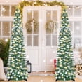 thumbnail image 4 of Árbol de Navidad HMASYO Desplegable de 1,5 m con Temporizador y Luces Verde, 4 of 8