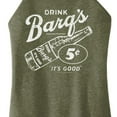 thumbnail image 3 of Barq's - Iconic Drinks & Beverages - It's Good 5 Cents - Juniors High Neck Tank Top, 3 of 5