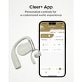 thumbnail image 5 of Cleer ARC3 Open Ear True Wireless Earbuds with Secure Earhooks, Water Resistant IPX7, Built-in Microphone, Grey, 5 of 9