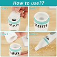 thumbnail image 4 of Clearance Electric Spin Feather Duster 360° Spin Electric Wireless Microfiber Dusting Brush with Extension Pole, 4 of 8