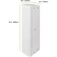 thumbnail image 2 of Sound Town High-Power 900W Passive Column Line Array Speakers with 4x5-inch Woofers, Dual Compression Drivers, Birch Plywood, Wall Mount for Installations, Conference, White (CARPO-P6W), 2 of 8