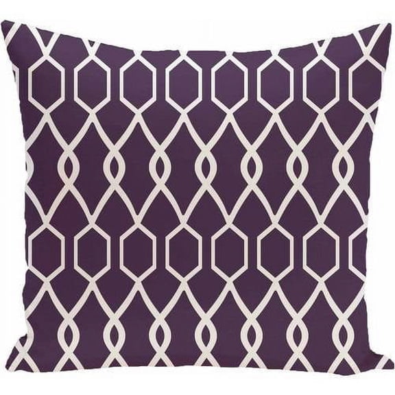 Simply Daisy Geometric Print Decorative Pillow, 16" x 16"