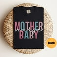 thumbnail image 3 of Mother Baby Nurse Shirt Nursery Nurse Tshirt Postpartum Nurse Shirt Mother Baby Nurse Gift, 3 of 6