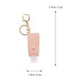 thumbnail image 4 of 2Pcs Sanitizer Bottle Cover Keychain with T-shaped Design for Disinfectant Use in Black 5x7CM, 4 of 8